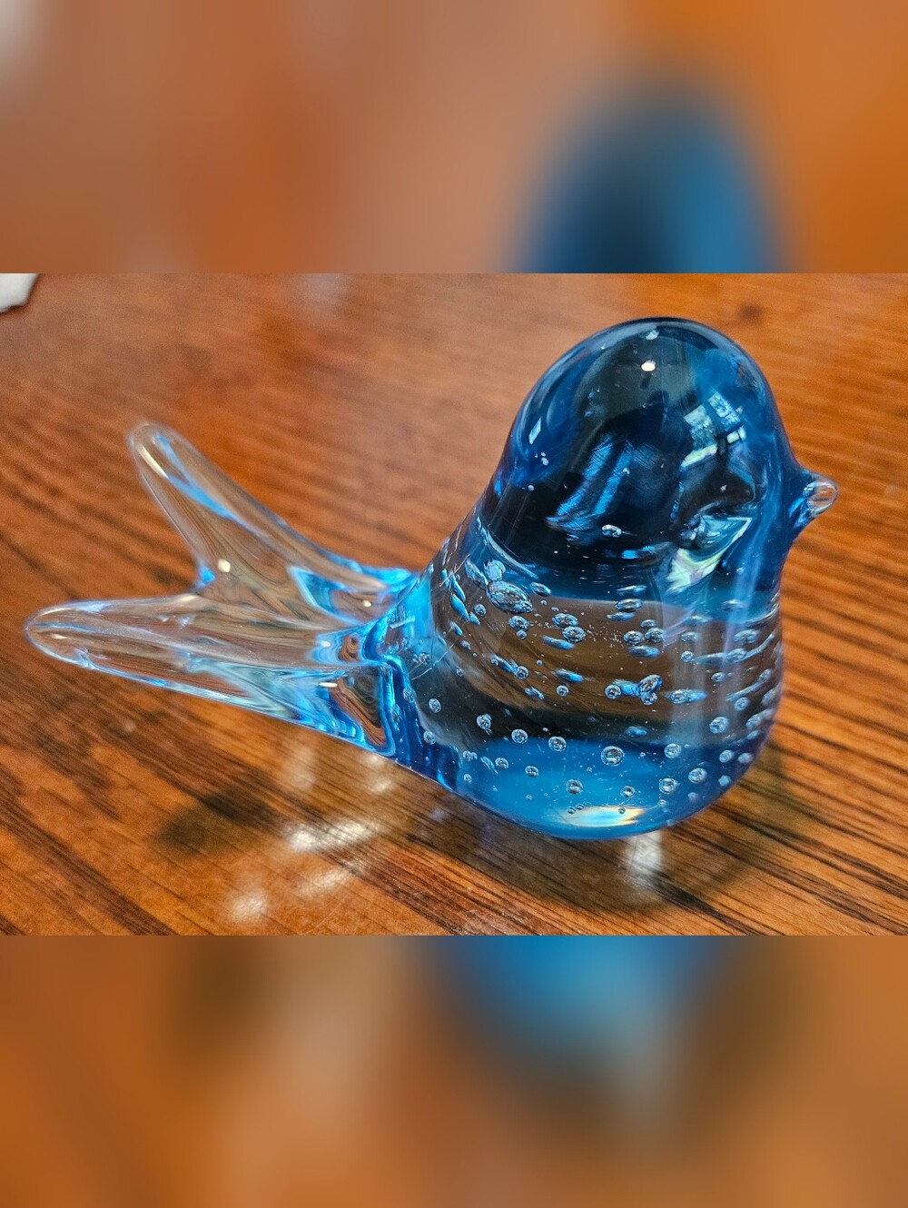 Bullicante Blown Glass Bird